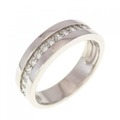 【リメイク】K18WG ダイヤモンド リング 0.31CT