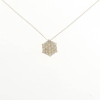 【新品】K18YG ダイヤモンド ネックレス 0.30CT