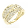 K18YG ダイヤモンド リング 1.00CT