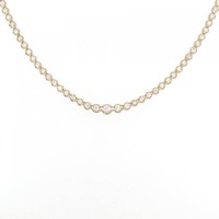 K18PG ダイヤモンド ネックレス 2.00CT
