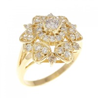 K18YG ダイヤモンド リング 0.50CT
