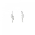 PT ダイヤモンド ピアス 0.08CT