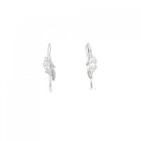 PT ダイヤモンド ピアス 0.08CT