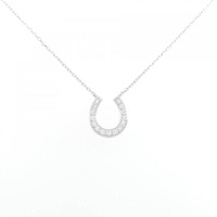 ヴァンドーム ホースシュー ダイヤモンド ネックレス 0.13CT