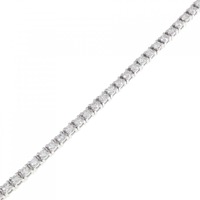 K18WG ダイヤモンド ブレスレット 2.05CT