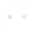 PT ソリティア ダイヤモンド ピアス 0.30CT