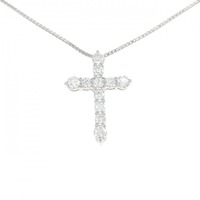 モニッケンダム クロス ダイヤモンド ネックレス 0.51CT