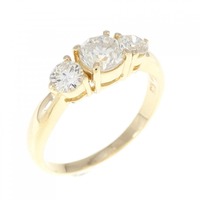 K18YG ダイヤモンド リング 0.61CT