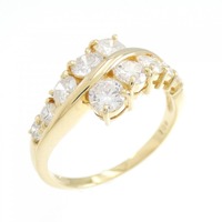 K18YG ダイヤモンド リング 1.04CT