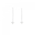 K10WG ダイヤモンド ピアス 0.20CT