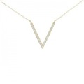 【新品】K18YG ダイヤモンド ネックレス 0.11CT