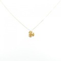 【新品】K18YG ローズ ネックレス