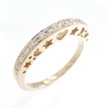 K18PG ダイヤモンド リング 0.20CT