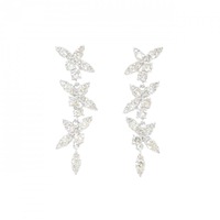 K18WG ダイヤモンド ピアス 1.00CT