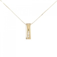 K18YG ダイヤモンド ネックレス 0.09CT
