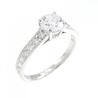PT ダイヤモンド リング 0.505CT D VVS2 VG