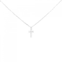 アーカー クロスパヴェ ネックレス 0.05CT