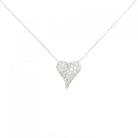 ポンテヴェキオ ハート ダイヤモンド ネックレス 0.50CT