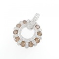 K18WG ダイヤモンド ペンダント 2.00CT