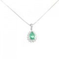 PT エメラルド ネックレス 0.72CT