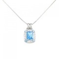 PT ブルートパーズ ネックレス 2.40CT
