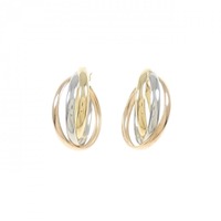 【新品】K18YG/PT/K18PG ピアス