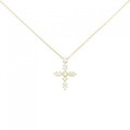 アーカー NNクロス ネックレス 0.14CT