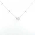 グラフ ミニ バタフライ シルエット ネックレス