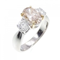 PT/K18YG ダイヤモンド リング 1.443CT
