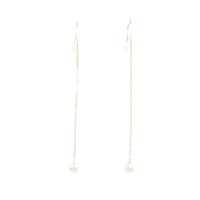 K18YG アコヤパール ピアス 4.1mm