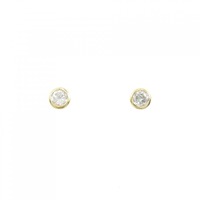 K18YG ダイヤモンド ピアス 0.20CT