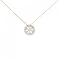 K18PG ダイヤモンド ネックレス 0.31CT