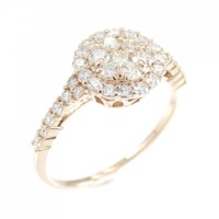 K18PG ダイヤモンド リング 0.50CT