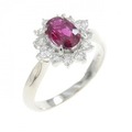 PT ルビー リング 0.60CT