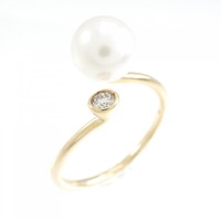 K10YG アコヤパール リング 7.2mm