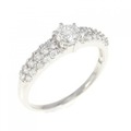 PT ダイヤモンド リング 0.405CT E VVS2 Good