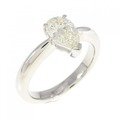 PT ダイヤモンド リング 1.003CT VLY IF ペアシェイプ