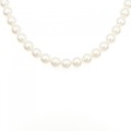 シルバークラスプ アコヤパール ネックレス 7-7.5mm
