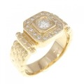 K18YG ダイヤモンド リング 0.34CT