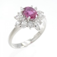 PT ルビー リング 0.80CT