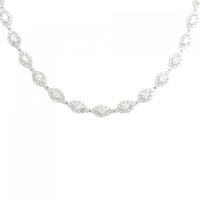 【新品】PT ダイヤモンド ネックレス 10.00CT