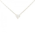 K18PG ハート ダイヤモンド ネックレス 0.503CT