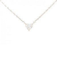 K18PG ハート ダイヤモンド ネックレス 0.503CT