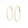 【新品】K18YG ダイヤモンド ピアス 1.602CT