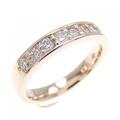 K18PG ダイヤモンド リング 0.36CT