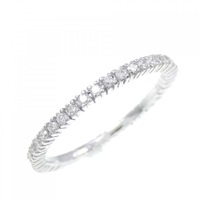 K18WG フルエタニティ ダイヤモンド リング 0.30CT