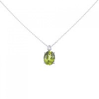 PT ペリドット ネックレス 2.71CT