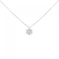 PT フラワー ダイヤモンド ネックレス 1.04CT