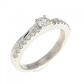 PT ダイヤモンド リング 0.157CT