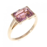 K18PG トルマリン リング 1.59CT